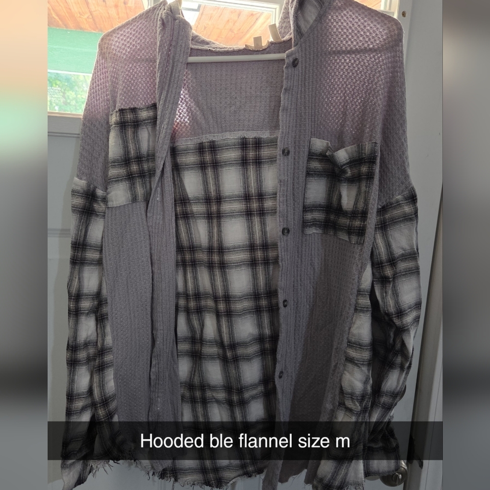 BKE Textured Gray Hoodie